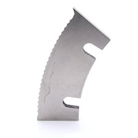 6 Inch (in) Serrated Male Slotter with Tip - 13