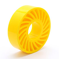 6.5 Inch (in) Outside Diameter No Crush Wheel - 10