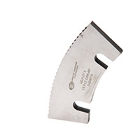 6 Inch (in) Serrated Male Slotter Knife with No Tip - 2