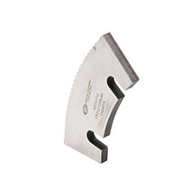 6 Inch (in) Serrated Male Slotter Knife with No Tip - 4