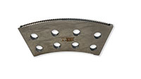 8 Hole and 7.5 Inch (in) Serrated Male Slotter with No Tip