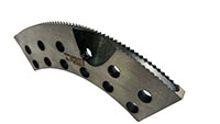 7.600 Inch (in) Length Thru Hole Bevel Serrated Male Slotter