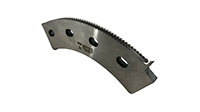 7.060 Inch (in) Length Elongated Hole Trail Knife Serrated Male Slotter - 2