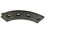 7.060 Inch (in) Length Elongated Hole Trail Knife Serrated Male Slotter