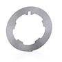 Single Beveled Dish Blade with Bayonette Bore 30 Degree - 12