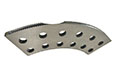 9.850 Inch (in) Length Thru Hole Bevel Serrated Male Slotter - 3